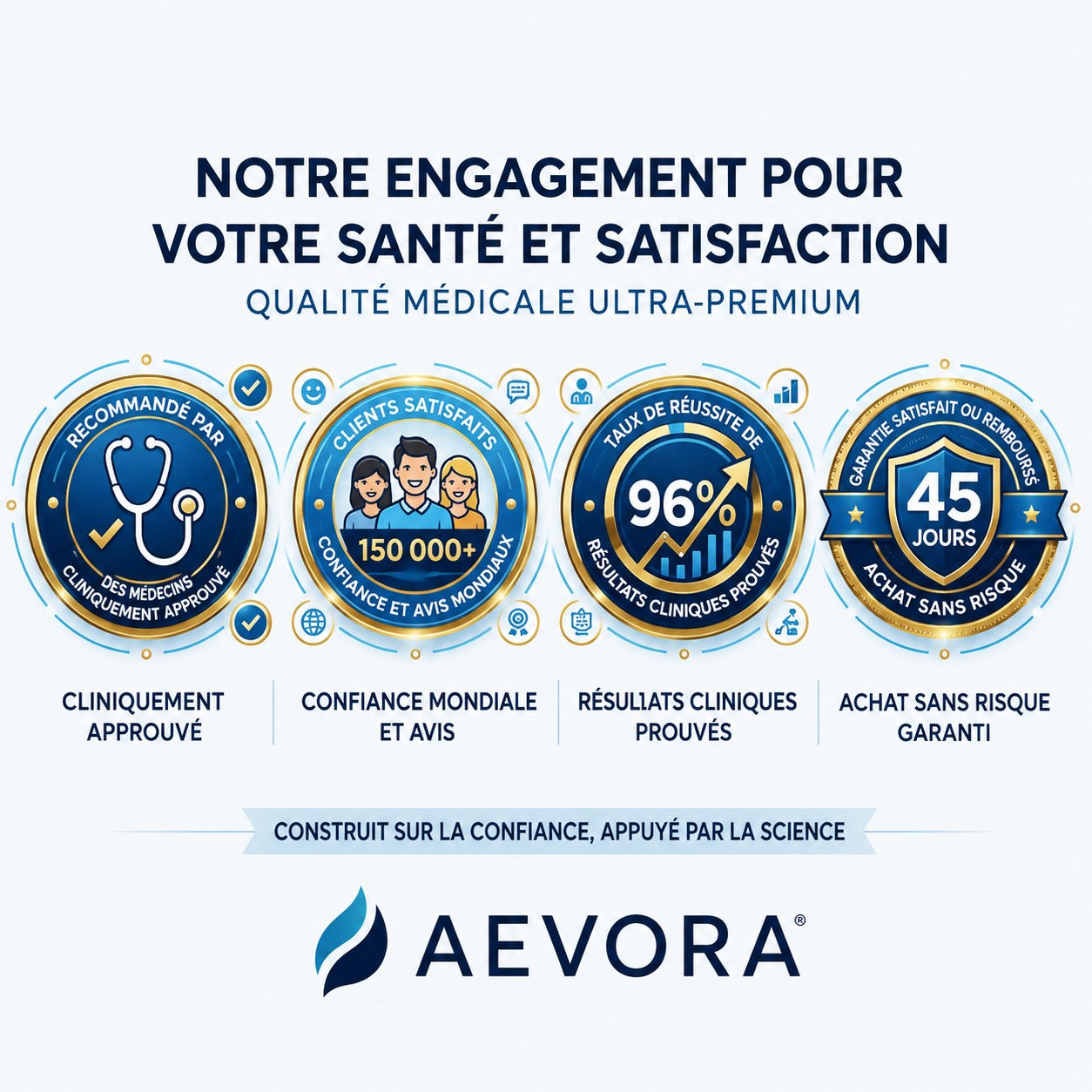 Patch veineux Aevora porté sur jambe - résultat jambes légères circulation sanguine